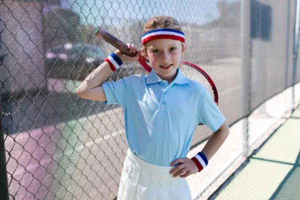 young tennis player